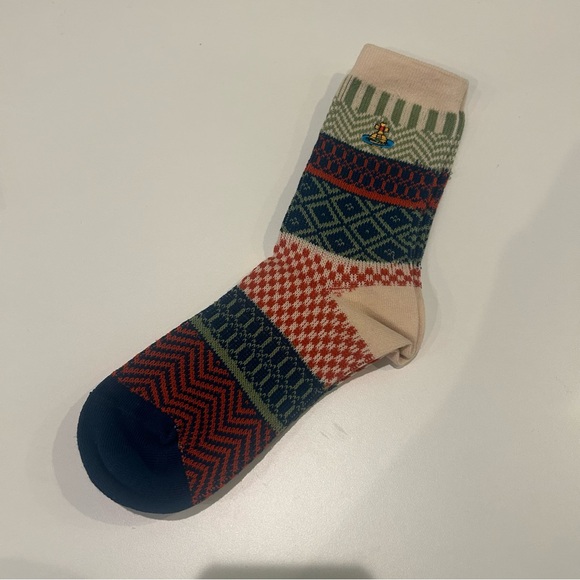 Vivienne Westwood Women's Patterned Socks - Beige, Green, Red - Picture 4 of 4